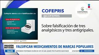 La Cofepris alerta por la falsificación de analgésicos y antigripales  Noticias con Francisco Zea [upl. by Sakmar]