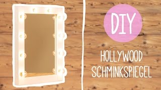 DIY mit Nina Moghaddam Hollywood Schminkspiegel ♡ ♡ ♡ [upl. by Seditsira258]