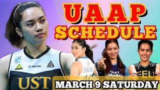 UAAP GAME TODAY MARCH 9 2024  UAAP SEASON 86 WOMENS VOLLEYBALL 2024 [upl. by Oberg839]