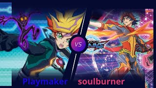 Playmaker VS soulburnerEdopropart 1 [upl. by Orvie878]