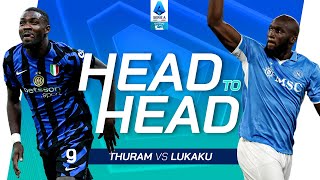 Clash of Offensive Giants  Head To Head  Thuram vs Lukaku  Serie A 202425 [upl. by Adnoyek]