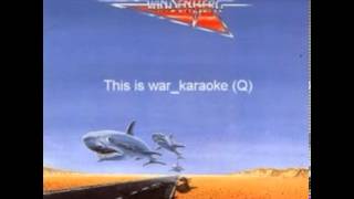 VANDENBERG This Is War karaoke [upl. by Emixam]