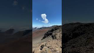 🚀 Witness the otherworldly beauty of Haleakalā Crater 🌋 MauiNoKaOi VolcanicViews BucketList [upl. by Farleigh]