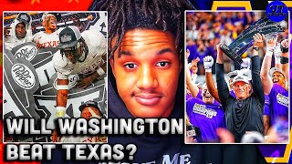 Doubting Washington vs Texas Is A Mistake CFB Playoff Prediction [upl. by Corinna281]