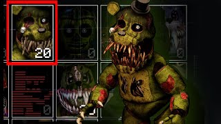 Can Phantom Freddy scare you now Corrupted Phantom Freddy UCN Mods [upl. by Halley]