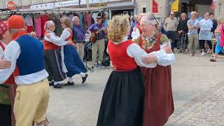 Kristinehamns Folkdanslag  Shottis på logen i Hög markuzse [upl. by Haeli661]