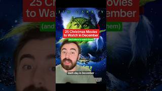 25 Christmas Movies to Watch in December christmasmovies movierecommendation thegrinch elf [upl. by Savart]