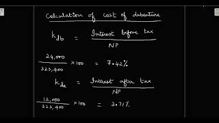 Irredeemable debentures  Text book credits Financial Management Dr A Murthy [upl. by Skippie]