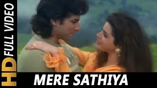 Mere Sathiya Mere Saath Chal  Abhijeet Lata Mangeshkar  Parampara 1993 Songs  Neelam [upl. by Rowan858]