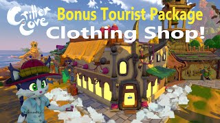 Clothing Shop amp Bonus Tourist Package  CRITTER COVE [upl. by Lindner992]