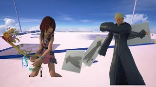 KH3 MODS Kairi vs Luxord Critical Mode No Damage [upl. by Drice491]