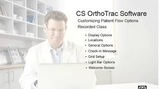 OrthoTrac Customizing Patient Flow Options Recorded Class [upl. by Hong]