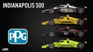 Indianapolis 500 PPG Paint Preview [upl. by Gorski]