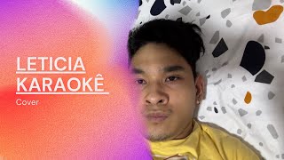 LETICIA KARAOKÊ 🎤 COVER [upl. by Noeruat]