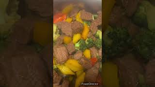 Beef stir fry with Basmati rice [upl. by Kiel]