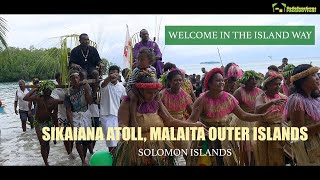 Sikaiana Atoll Welcomes the Island Way Archbishop Diocese of Malaita November 22nd 2019 [upl. by Enawtna]