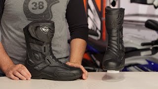 Alpinestars Radon Drystar Boots Review at RevZillacom [upl. by Inkster]