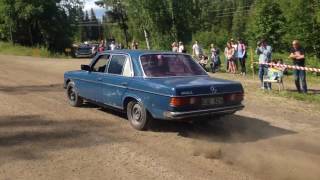 Mercedes benz w123 300d om606 superturbo Hammarbackenhammarstrand [upl. by Hgielsa]