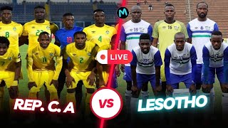 ♦️LIVE REP CENTRE AFRIQ 0 VS LESOTHO 0  ELIM CAN MAROC 2025 [upl. by Durand]