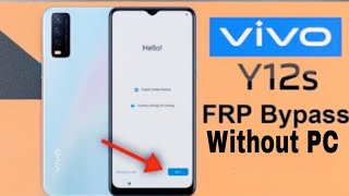 Vivo y12s frp bypass easy methodandroid gmail accounts removey20 FRP UNLOCK New Security 2024 [upl. by Noeht367]