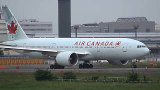 Air Canada Boeing 777200LR  Narita International Airport【NRTRJAA】 [upl. by Yort]