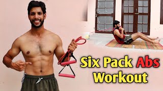 Six Pack Abs Workout At Home  Abs Workout With Resistance Band  Abs Workout [upl. by Llertram8]