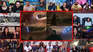 Youtubers React To Darth Vader Crushing Ship  Obi Wan Kenobi Ep 5 Darth Vader Scene Reaction Mashup [upl. by Arretnahs]