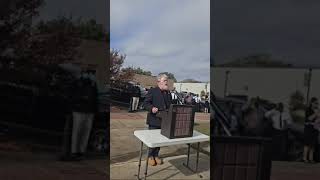 Kevin Nolan sings National Anthem at the Hoke County NC Veterans Day Ceremony in Raeford NC [upl. by Zacharia]