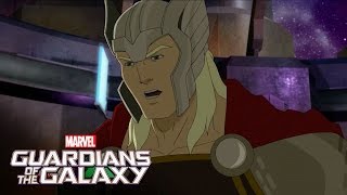 Guardians of The Galaxy  Asgard War Rescue Me Season 1  Disney XD [upl. by Ramed687]