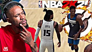 NBA 2k25 Mycareer Ep 16  Start Of A New Beginning [upl. by Fedora]