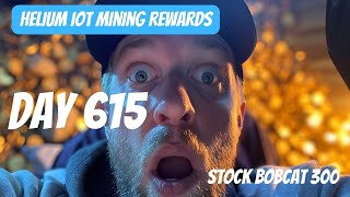 Helium Crypto Miner Earnings Update  Dec 18 2023 Day 615  Mining IOT Using Stock Bobcat 300 [upl. by Ynattyrb]