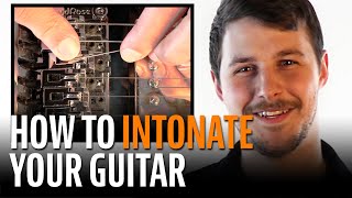 How to Intonate a Guitar [upl. by Otho]