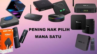 Nak Tahu Android TV Box Terbaik Sebelum Membeli INI CARANYA [upl. by Lothario]