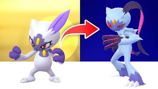 How to evolve Hisuian Sneasel in Pokémon GO [upl. by Arivle263]