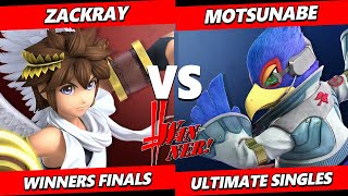 Winner N2 Winners Finals  Zackray Pit Vs Motsunabe Falco SSBU Ultimate Tournament [upl. by Assilem]