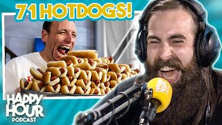 The Man That Ate 71 Hotdogs In ONE Sitting [upl. by Free]