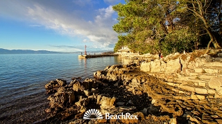 Rajska beach Malinska island Krk Croatia [upl. by Farhi]