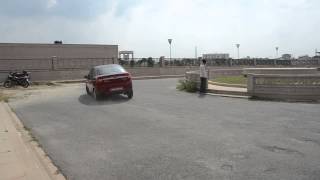 Ford Figo Aspire Driving Dynamics test at 100 kmph [upl. by Yelhak]