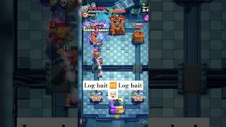 log bait deck 🆚 log bait deck 🤯  clash royale  shorts battleroyale supercell [upl. by Crowley826]