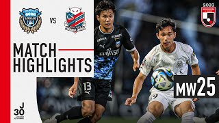 SecondHalf DRAMA  Kawasaki Frontale 22 Hokkaido Consadole Sapporo  MW25  2023 J1 League [upl. by Hayikat]