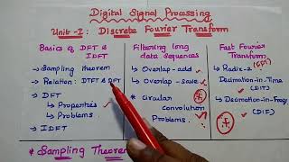 DSP  Unit I  Important questions in Tamil  University Questions  Digital Signal Processing [upl. by Ainniz]