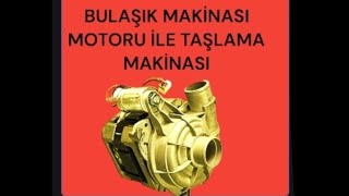 Bulaşık Makinesi Motoru ile Taşlama yaptık [upl. by Vallery]