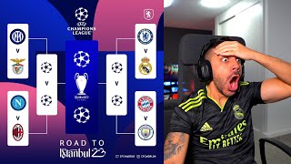 SORTEO CHAMPIONS 2023 CUARTOS DE FINAL  DjMaRiiO [upl. by Aserahs385]