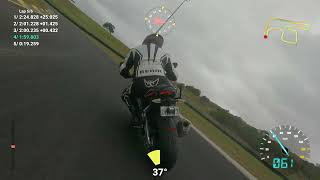 SMSP Ride Day Oct 8 2024  Ninja 300 Metzeler M9RR raw footage with telemetry [upl. by Terr283]