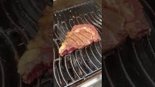 Perfectly Grill Beef Steak with Diamond Marks youtubeshorts steakrecipes [upl. by Emlin]