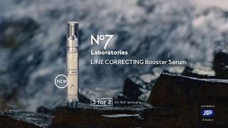 No7 Laboratories LINE CORRECTING Booster Serum Ad with Antonia Steyn [upl. by Sualokin541]