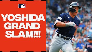 MACHO MAN YOSHIDA SLAM Masataka Yoshida hits a GRAND SLAM for the Boston Red Sox [upl. by Enomor]