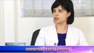 Dr DANIELA MUSAT  sindromul de tunel carpian MEDSTAR General Hospital [upl. by Anilorak175]