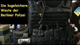 Die Schutzweste der Berliner Polizei von BSST  Besser als ein Plate Carrier [upl. by Drucilla]