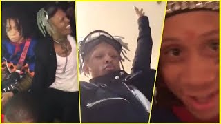 XXXTentacion  Dancing To Danielle Bregoli “Hi Bichquot Song with Trippie Redd [upl. by Wachter665]